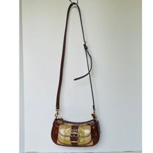 Load image into Gallery viewer, Coach Ashton Mini Shoulder Bag CDX80 Gold Redwood Multi Crinkle Leather