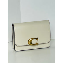 Load image into Gallery viewer, Coach Bandit CH825 Chalk Calf Leather Card Case