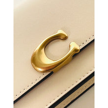 Load image into Gallery viewer, Coach Bandit CH825 Chalk Calf Leather Card Case