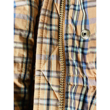 Load image into Gallery viewer, Free People Party Of One Plaid Hooded Puffer Jacket