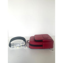 Load image into Gallery viewer, Coach Racer Sling Pack CU252 True Red Calf Leather Small Crossbody Silver
