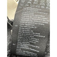 Load image into Gallery viewer, Sandro Black Denim Pencil Midi Skirt Silver-Tone Button Embellishments 8/40
