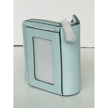 Load image into Gallery viewer, Kate Spade Staci Small Blue Saffiano Leather Wallet