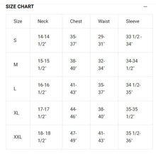 Load image into Gallery viewer, Projek Raw Linen Button Up Shirt Mens L Blue Tropical Short Sleeve