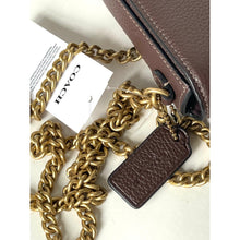 Load image into Gallery viewer, Coach Mila Crossbody Bag CAO01 Maple Leather Signature Canvas with Zip Pouch