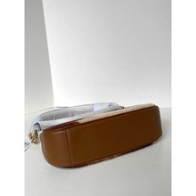 Load image into Gallery viewer, Coach Teri Shoulder Bag Haircalf Cow Print CDW45 Brown Leather B