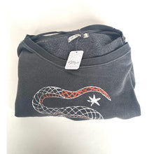 Load image into Gallery viewer, We The Free Camden Gray Snake Graphic Sweatshirt XL