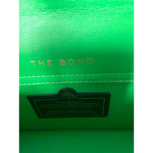 Load image into Gallery viewer, Kurt Geiger Mini Bond Top Handle Neon Green Leather Crossbody Bag