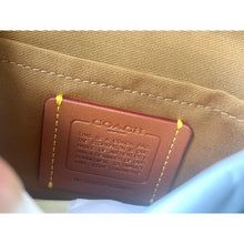 Load image into Gallery viewer, Coach Teri Shoulder Bag Haircalf Cow Print CDW45 Brown Leather C