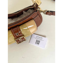 Load image into Gallery viewer, Coach Ashton Mini Shoulder Bag CDX80 Gold Redwood Multi Crinkle Leather