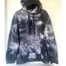 Load image into Gallery viewer, Rails Fulton Tie Dye Hoodie Mens XL Blue Pullover Sweatshirt Kangaroo Pocket