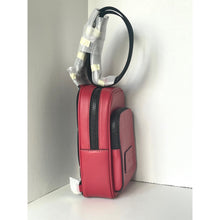 Load image into Gallery viewer, Coach Racer Sling Pack CU252 True Red Calf Leather Small Crossbody Silver