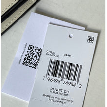 Load image into Gallery viewer, Coach Bandit CH825 Chalk Calf Leather Card Case