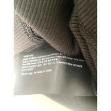 Load image into Gallery viewer, Theory Tiny Tee Long Sleeve Crew Neck Black Rib Knit Top Fitted Small
