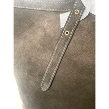 Load image into Gallery viewer, Coach Olive Suede Large Tote Shoulder Bag