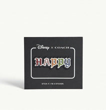 Load image into Gallery viewer, Disney X Coach Dark Disney Sleeping Beauty SnowWhite Happy Sleepy Leather Sticker - Luxe Fashion Finds