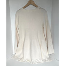 Load image into Gallery viewer, Free People Bali Old Flame Ivory Sweater Dress
