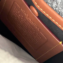Load image into Gallery viewer, Coach Charter Crossbody 24 CAJ95 Blue Denim Patchwork Leather Shoulder