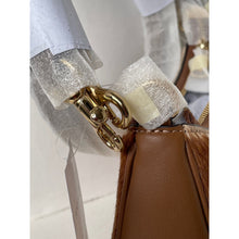 Load image into Gallery viewer, Coach Teri Shoulder Bag Haircalf Cow Print CDW45 Brown Leather C