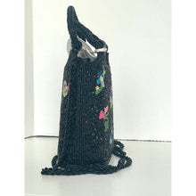 Load image into Gallery viewer, STAUD Zoe First Bloom Night Beaded Crossbody Bag
