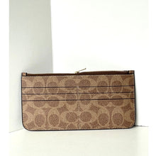 Load image into Gallery viewer, Coach Mila Crossbody Bag CAO01 Maple Leather Signature Canvas with Zip Pouch