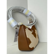 Load image into Gallery viewer, Coach Teri Shoulder Bag CDW45 Haircalf Cow Print Brown Leather Gold Tone A