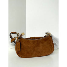 Load image into Gallery viewer, Coach Ashton Mini Shoulder Bag CFA50 Brown Suede Leather Crossbody