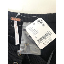 Load image into Gallery viewer, Free People East Side Black Ribbed Bell Sleeve Cardigan Sweater Small