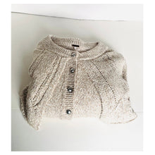 Load image into Gallery viewer, Free People Bali Cape May Beige Marled Sweater