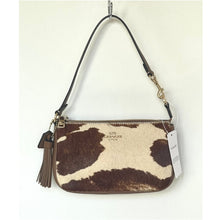 Load image into Gallery viewer, Coach Nolita 19 Wristlet CDW34 Cow Print Haircalf Leather Shoulder Bag C