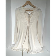 Load image into Gallery viewer, Free People Bali Old Flame Ivory Sweater Dress