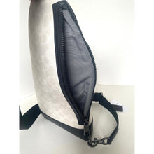 Load image into Gallery viewer, Coach Dominic Sling Pack CY801 Chalk Black Signature Canvas Leather Crossbody