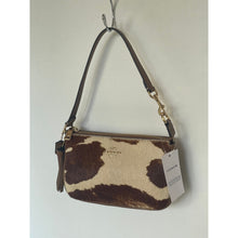 Load image into Gallery viewer, Coach Nolita 19 Wristlet CDW34 Cow Print Haircalf Leather Shoulder Bag C