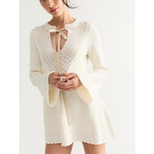 Load image into Gallery viewer, Free People Bali Old Flame Ivory Sweater Dress