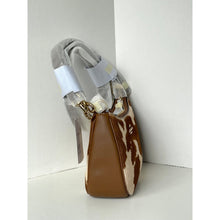 Load image into Gallery viewer, Coach Teri Shoulder Bag Haircalf Cow Print CDW45 Brown Leather C