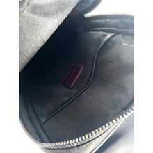 Load image into Gallery viewer, Ted Baker Wickham Men's Black Nylon-Blend Faux Leather Sling Crossbody Bag