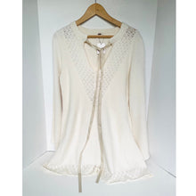 Load image into Gallery viewer, Free People Bali Old Flame Ivory Sweater Dress