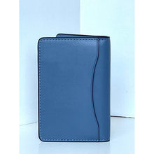 Load image into Gallery viewer, Coach CJ728 Mens Light Denim Leather Bifold ID Wallet