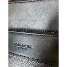 Load image into Gallery viewer, Coach Gotham Sling Pack 13  Black Signature Canvas Leather Bag CC091