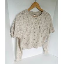 Load image into Gallery viewer, Free People Bali Cape May Beige Marled Sweater