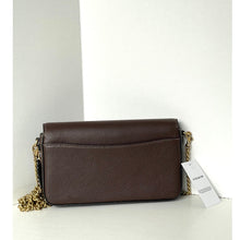 Load image into Gallery viewer, Coach Mila Crossbody Bag Maple Leather CAO01 Signature Canvas w Zip Pouch**
