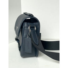 Load image into Gallery viewer, Coach Racer Men's Crossbody Bag CDC15 – Blue Signature Camo Leather