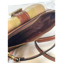 Load image into Gallery viewer, Coach Ashton Mini Shoulder Bag CDX80 Gold Redwood Multi Crinkle Leather