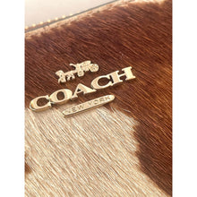 Load image into Gallery viewer, Coach Nolita 19 CDW34 Cow Print Haircalf Leather Shoulder Bag Wristlet B