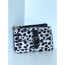 Load image into Gallery viewer, Coach Ashton CEN13 Cow Print Haircalf Wristlet