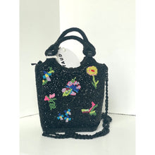Load image into Gallery viewer, STAUD Zoe First Bloom Night Beaded Crossbody Bag