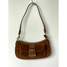 Load image into Gallery viewer, Coach Ashton Mini Shoulder Bag CFA50 Brown Suede Leather Crossbody