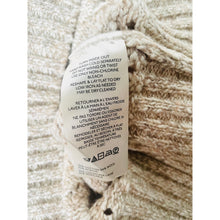 Load image into Gallery viewer, Free People Bali Cape May Beige Marled Sweater