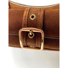 Load image into Gallery viewer, Coach Ashton Mini Shoulder Bag CFA50 Brown Suede Leather Crossbody
