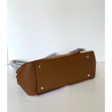 Load image into Gallery viewer, Coach Asher Shoulder Bag CDW46 Haircalf Cow Print Brown Leather Gold Tone